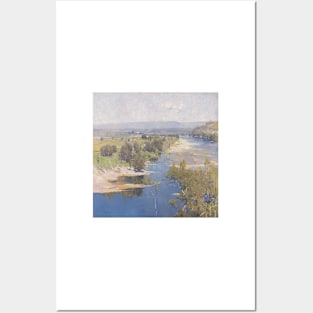 The purple noon's transparent might - Arthur Streeton Posters and Art